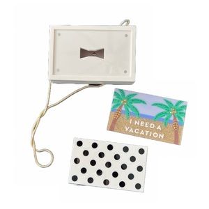 Kate Spade New York Convertible I Need A Vacation Novelty Clutch Novelty
